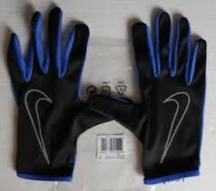 Details About Nike Mens Rally Run Gloves Just Do It Black Game Royal Silver Size Large