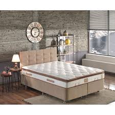 Bu bilgi eksikliği yatak satın alırken yanlış seçim yapmaya neden olabilir. Niron Queen Luks Pedli Yatak Seti Ergonomik Yatak Cift Kisilik Baza Baslik Takimi 140x190 Cm Tekzen