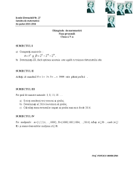 Elevii participanti la olimpiada la limba romana in judetul prahova au avut de rezolvat un subiect care a produs controverse. CÄƒlÄƒtorie Rezident SecÈ›iune Subiecte Olimpiada Romana Clasa 5 Faza Pe Scoala Allonger Penis Net