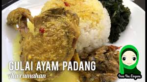 Bagaimana jika bunda coba resep gulai ayam berikut ini? Resep Gulai Ayam Padang Youtube