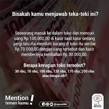 Karena blog saya kayak kuburan. Riddle Dan Jawabannya Python