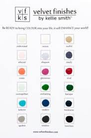 Velvet Finishes Paint Color Chart Gorgeous Paint Finish Velvet Finishes Paint Paint Color Chart Painting Furniture Diy