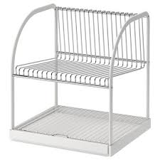 Ordning Dish Drainer Stainless Steel Ikea In 2020 Dish Drainers Kitchen Utensil Organization Ikea