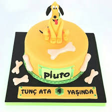 Pluto Dog Cake Pluto Pasta Cake Cool Cake Designs Cinderella Cake Designs