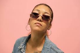 Retro Vintage Rimless Clear Lens Sunglasses with Jamaica