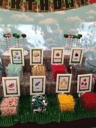 En lisant le titre et en voyant cette miniature, vous pensez sûrement que ça n'a aucun rapport avec la vidéo. Une Fete Sous Le Theme De Minecraft Wooloo Fete De Minecraft Anniversaire Minecraft Idee Anniversaire