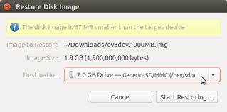 Once you have an sd card you are happy with, you can create an image of it. Writing An Sd Card Image Using Ubuntu Disk Image Writer
