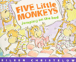 If you are a fan of the five little monkey book series by eileen christelow then check out this site for bonus sheets to print out for games, activities, and crafts. Five Little Monkeys Jumping On The Bed Book Cd A Five Little Monkeys Story Christelow Eileen Amazon De Bucher