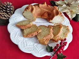 This fun & festive christmas wreath bundt cake will be a hit for dessert at any holiday party or gathering. Celebration In My Kitchen Goan Food Recipes Goan Recipes Rum Wreath Cake Christmas Wreath Bundt Cake