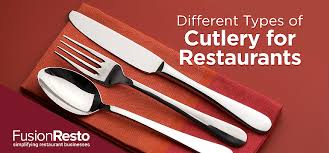 Different Types Of Cutlery For Restaurants Fusionresto