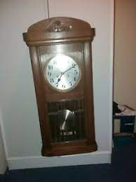Cable driven westminster chime clocks w/night time chime shutoff option. Half Grandfather Clock 20 30 S German Deco In Leicester Ebay