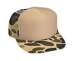 Camouflage Tan Front Trucker Hat Mesh Hat Snapback Hat Mesh Hat Trucker Hat Hats
