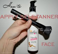 Apply Self Tanner To The Face Brush Method Beauty Skeptic Face Tanning Lotion Sunless Tanning Lotion Face Fake Tan Lotion