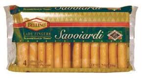 Gluten free egg free vegan nut free dairy free soy free oat free organic no artificial ingredients/ Bellino Savoiardi Lady Fingers 7 Oz Doris Market