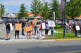 After a few weeks of hitting highs and lows, it jumped to more than $61,000 before retreating slightly the it company helping the uk governme. Rally Against Vaccine Passports Held In Downtown Campbell River Campbell River Mirror
