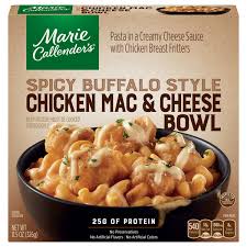 Marie callender's frozen meals and desserts are made from scratch with quality ingredients. Save On Marie Callender S Spicy Buffalo Style Chicken Mac Cheese Bowl Order Online Delivery Giant