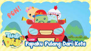 33mins non stop lagu kanak kanak alif mimi lirik animasi 2d. Tudididi Papaku Pulang Dari Kota Didi Friends Versi 2d Youtube