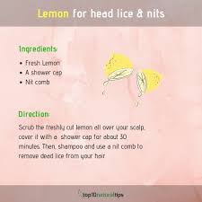 One Of The Simplest Home Remedies To Get Rid Of Head Lice And Nits Is By Using Lemon Juice Give It A Try Today Head Louse Lice Nits Lice Removal