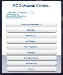 Mc command center is one of my favorite and best mods for the sims 4. Mc Command Center Woohoo Mod