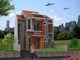 Oleh karenanya memilih model atap saat anda membangun rumah minimalis tidak dapat dilakukan dengan sembarang. Contoh Gambar Desain Rumah 2 Lantai Terkini 18 Design Rumah