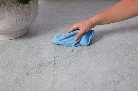 To avoid stains, spot clean spills as soon as possible, rinsing the area with cool water and. How To Clean Linoleum Floors