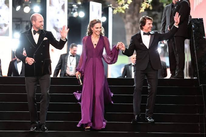Kate Middleton's kind gesture to Tom Cruise you may have missed at film  premiere