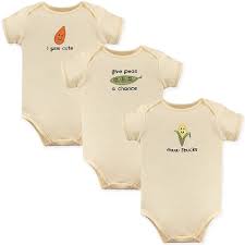 Shop for baby clothing at bed bath & beyond. Touched By Nature Veggies 3 Pack Organic Cotton Bodysuits In Beige Bed Bath Beyond In 2021 Neutral Baby Clothes Cotton Bodysuit Gender Neutral Baby Clothes