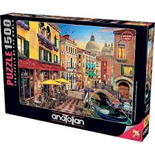 Shop straight from manufacturer, cut out the middleman. Buy Anatolian Puzzle Canal Cafe Venice 1500 Piece Jigsaw Puzzle Code 4553 Online In Vietnam B07kcfygjz