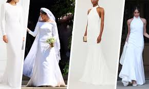 Meghan markle's givenchy wedding dress made jaws drop at the royal wedding ceremony. 8 Wedding Dresses That Look Like Meghan Markle S Givenchy And Stella Mccartney Gowns Hello