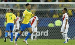Inspired performances from youri tielemans, kelechi i. Brazil 3 1 Peru Copa America 2019 Final As It Happened Football The Guardian