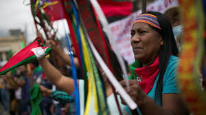 Cuál es el protocolo para las manifestaciones y marchas minga indígena: Minga Indigena Los Motivos Por Los Que Su Paso Por Bogota Fue Resaltado Como Impecable As Colombia