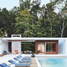 This laid back coastal style can be achieved through. Pool Houses In The Hamptons Are Getting An Upgrade Luxe Interiors Design