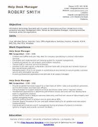 Help Desk Manager Resume Samples Qwikresume