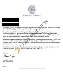 Georgetown'S Transfer Acceptance Rate, Decision Date, Etc.