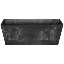 Très léger et très robuste. Pots De Fleurs Ivyline Artstone Pot De Fleurs Jardiniere Ella Resistant Au Gel Et Ultraleger Noir 55x17x17cm 123759 Cdiscount Jardin