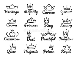 Check spelling or type a new query. Majestic Crown Logo Sketch Prince And Princess Hand Drawn Queen Sign Or King Crowns Graffiti Vector Illustration Set Stock Vector Illustration Of Luxury Majestic 133245964
