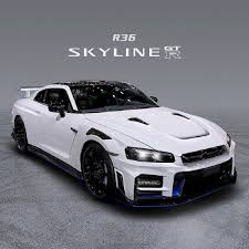 The almighty gtr isn't going to return before 2018. The Exterior Of 2021 Nissan Gt R R36 Skyline Is Looking Sporty This Model Will Draw Styling Cues From The Vision Gran Turi Nissan Skyline Nissan Gt Nissan Gtr