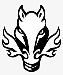 The calgary flames logo is one of the nhl logos and is an example of the sports industry logo from canada. Calgary Flames Logo Black And White Calgary Flames Logo Free Transparent Png Download Pngkey