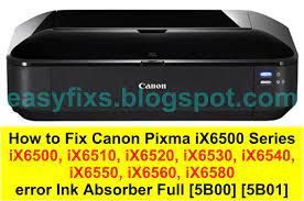 Check your order, save products & fast registration all with a canon account. Easyfixs Solution For Errors The Ink Absorber Becomes Almost Full 1700 Or Ink Absorber Full 5b00 5b01 On The Canon Pixma Ix6500 Series