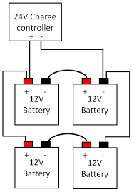 You can use this circuit to charge 12v sla battery or 12v gel cell battery and so on. How To Connect Your Batteries To Make Up A 24v Or 48v System Www Newenergyco Op Co Uk