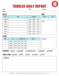 Maybe you would like to learn more about one of these? Infant Toddler Daily Reports Free Printable Himama