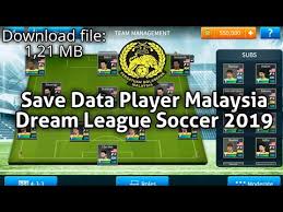 Logo malaysia dream league 2019. Save Data Player Malaysia Dream League Soccer 2019 Youtube
