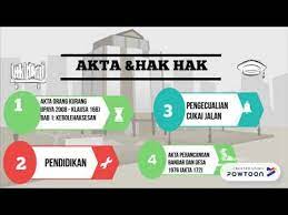 Akta orang kurang upaya 2008. Hak Hak Golongan Oku Di Malaysia Youtube