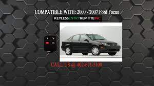 How To Replace A Ford Focus Key Fob Battery 2000 2012 Ford Focus Key Fob 2012 Ford Focus