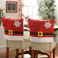 Santa Belt Chair Covers Set Of 2 Christmas Chair Chair Covers Santa Belts