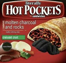 Charcoal Hot Pockets Box Parodies Funny Food Memes Weird Food Food Memes