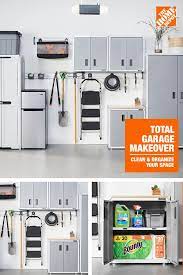 Total Garage Makeover Garage Makeover Garage Storage Cabinets Garage Storage