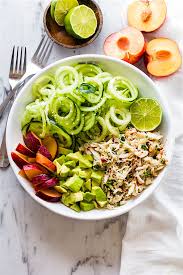 Check spelling or type a new query. Healthy Asian Crab And Avocado Spiralized Cucumber Salad Paleo