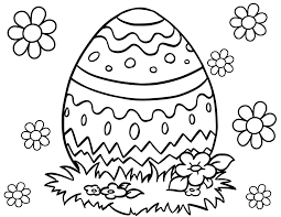 100 images to color for the easter holiday. Cute Easter Egg Coloring Pages Novocom Top