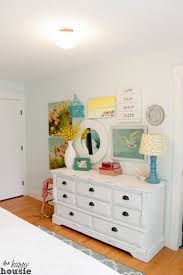 Not only does it come in every color, but it's thickness allows it to be one of. White Chalky Paint Dresser Makeover The Happy Housie